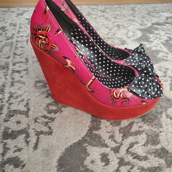 Ironfist platform wedge shoes - Picture 3 of 4